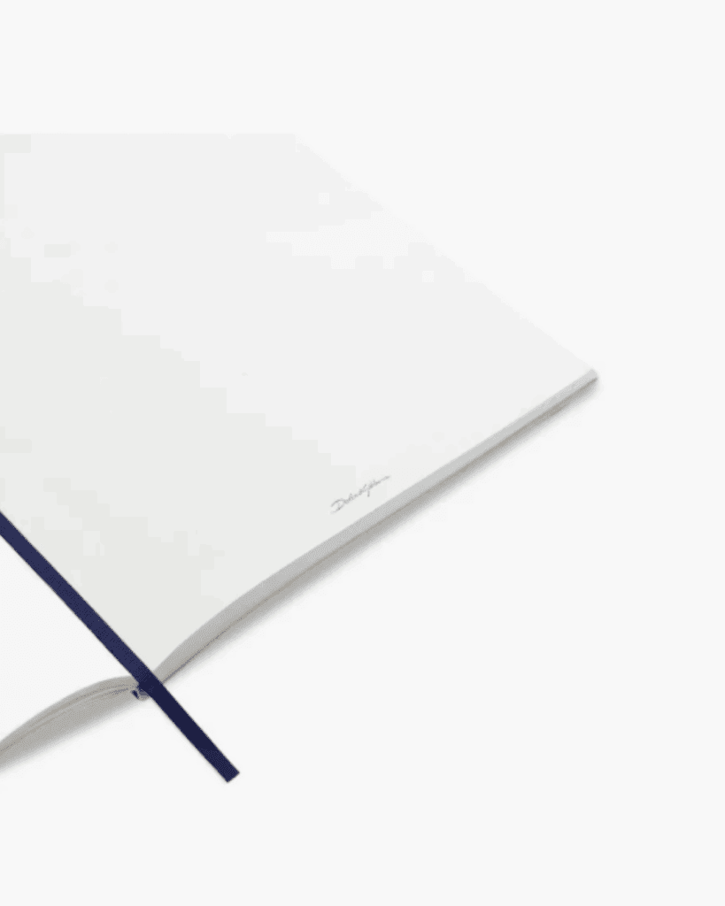 Dolce & Gabbana Carretto Large Blank Notebook. Part of a September beauty guide.