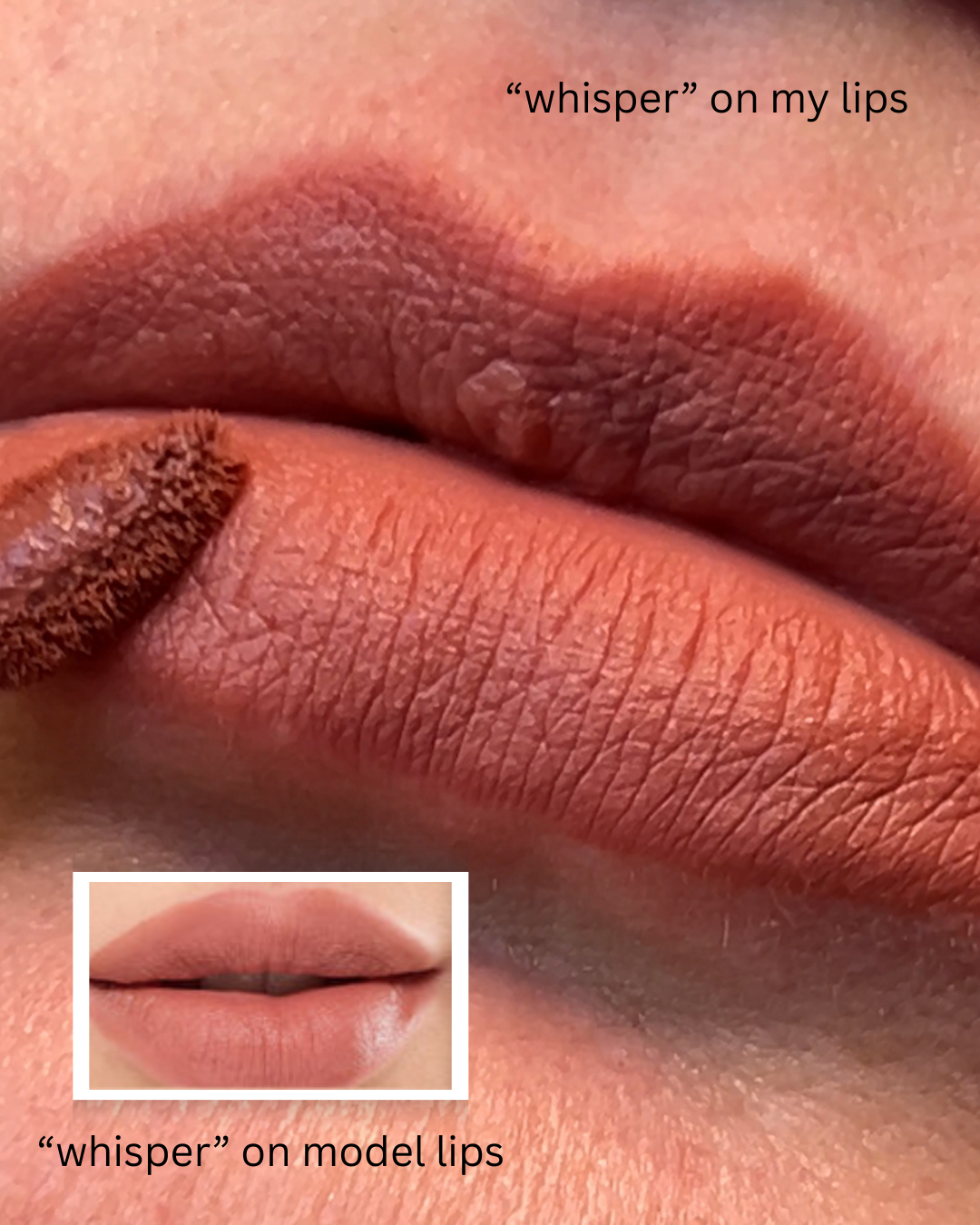 Revolution Beauty London Makeup Matte Liquid Lipstick in the shade Whisper