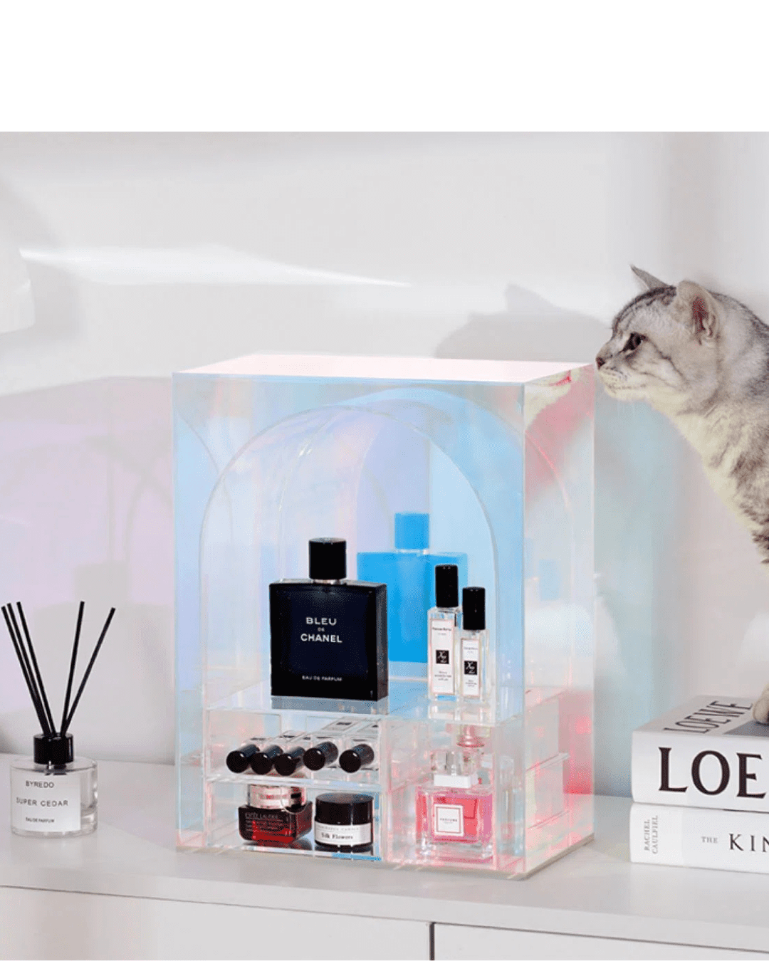 Wayfair skincare and makeup organizer