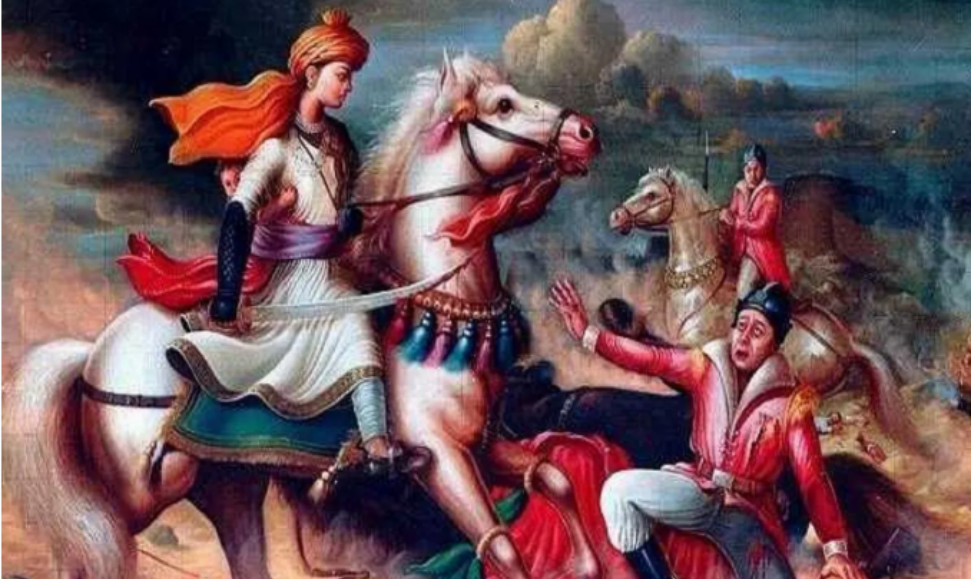 M.F. Pithawalla, “Battle of Rajput Honor,” c. 1900. Oil on canvas. Courtesy of the National Museum, New Delhi. A woman who used ayurvedic skincare.