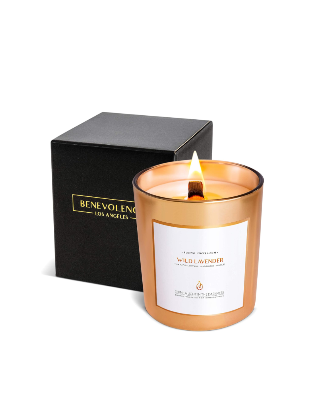 Wild Lavender Wood Wick Candles