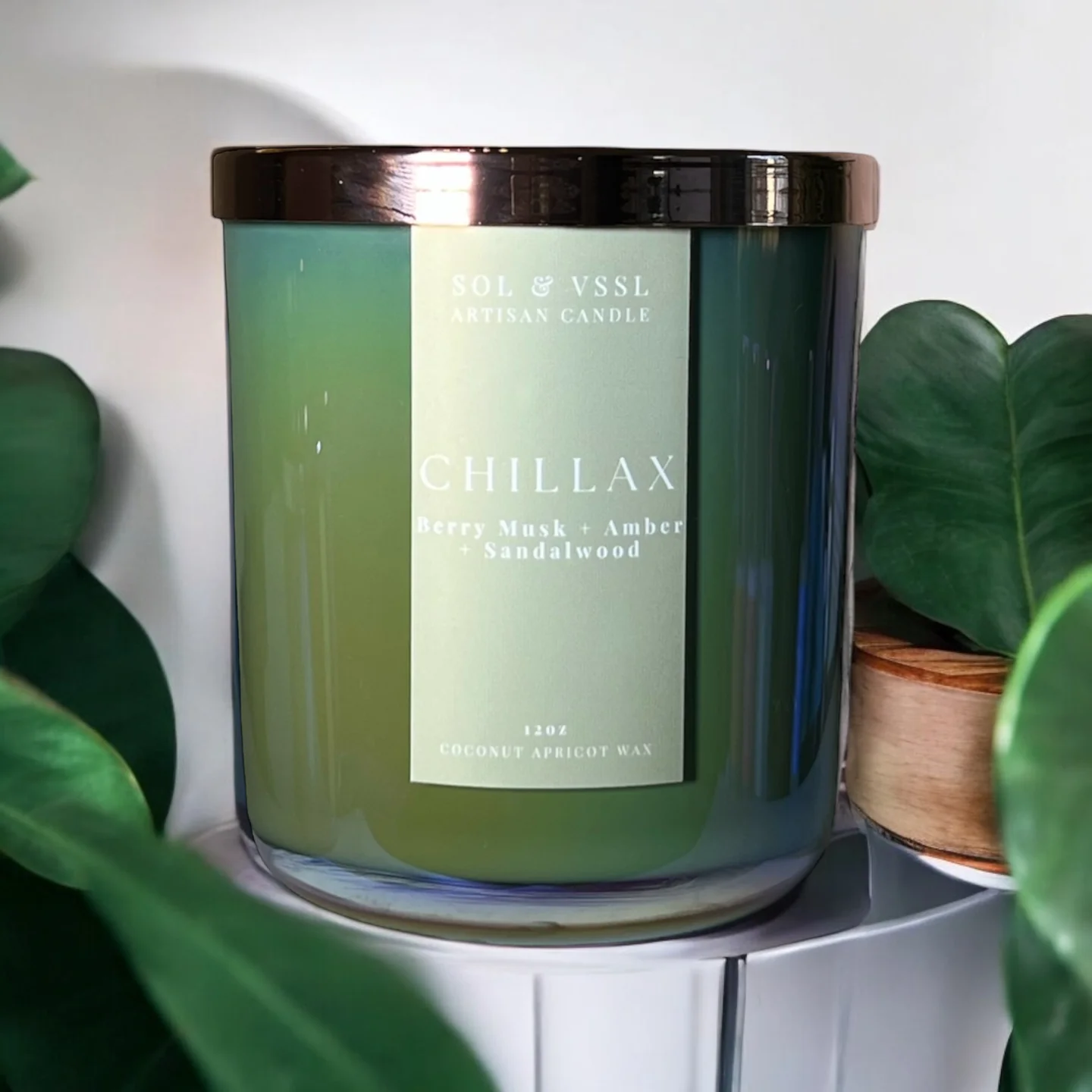 Sol & VSSL Chillax Luxe Candle Interior Fragrance Mist Set