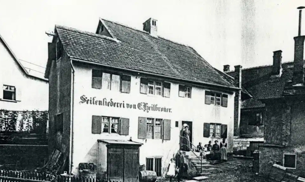 Emanuel Heilbronner’s home in Laupheim, Germany where he made soap in the basement. His grandsons purchased the house in 2017.