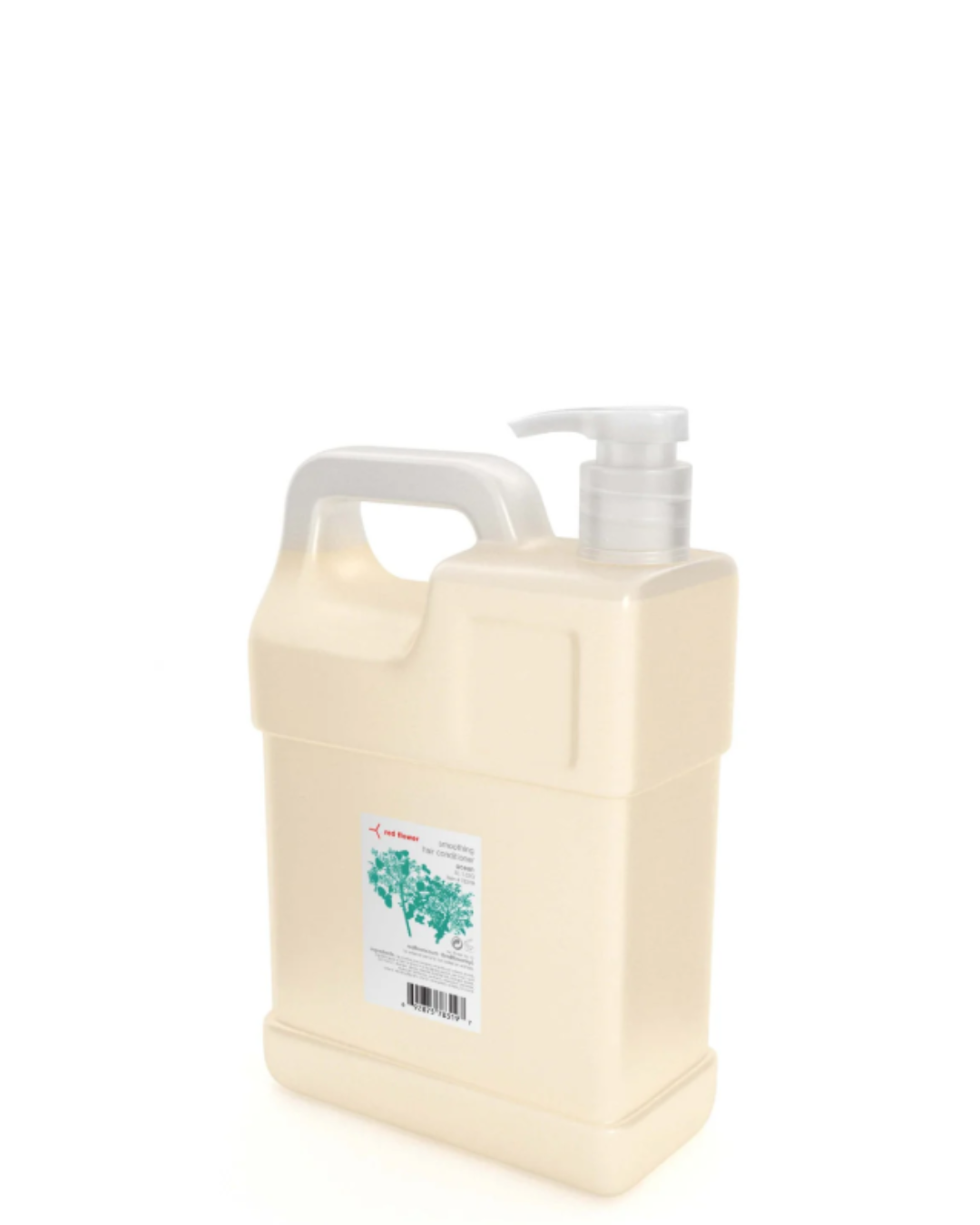 Bulk gallon size of Red Flower conditioner for extended use in restorative hair rituals.