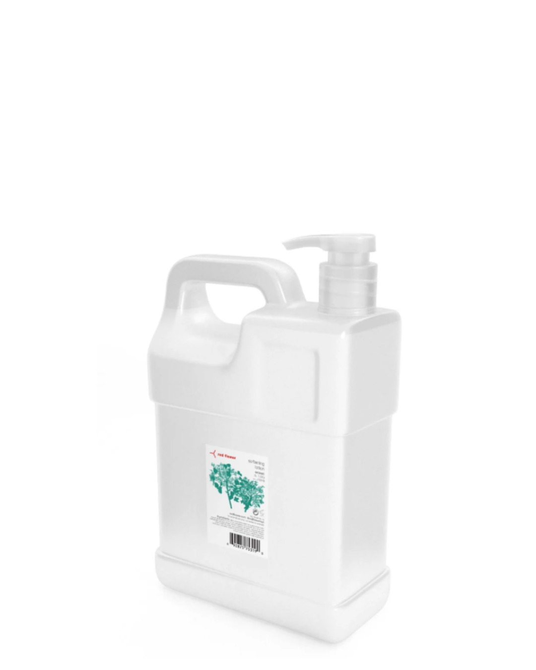 Bulk gallon size of Red Flower body lotion for extended use in daily beauty rituals.