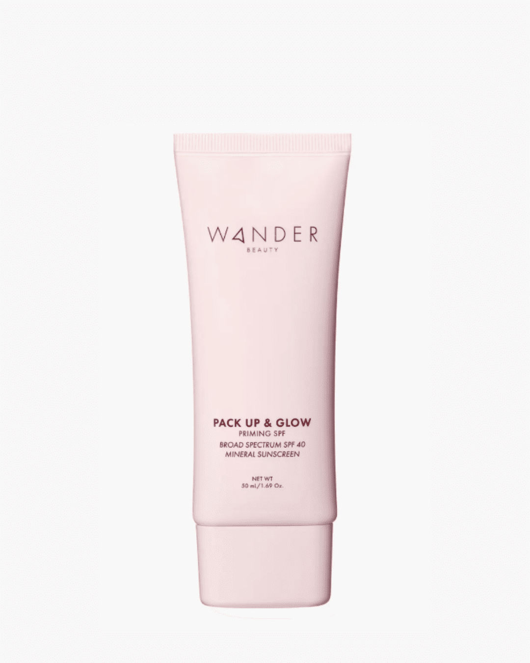 Wander Beauty Pack Up & Glow Priming Broad Spectrum SPF 40 Mineral Sunscreen
