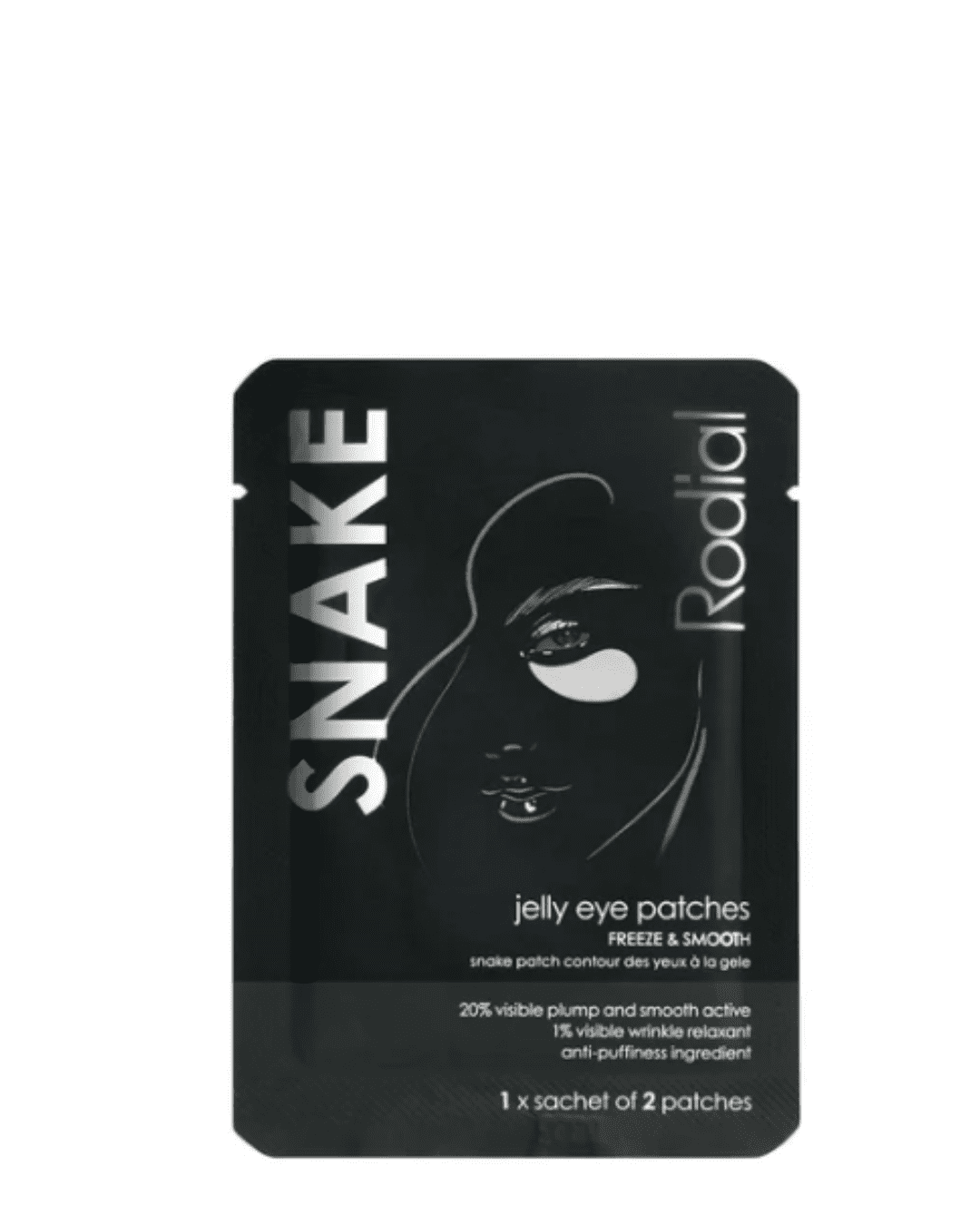 Rodial Snake Jelly Eye Patches. Part of the fall self-care & beauty guide.