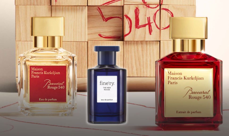 Francis Kurkdjian Baccarat Rouge 540 Perfume Dupe
