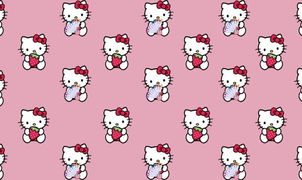 Hello Kitty Nails