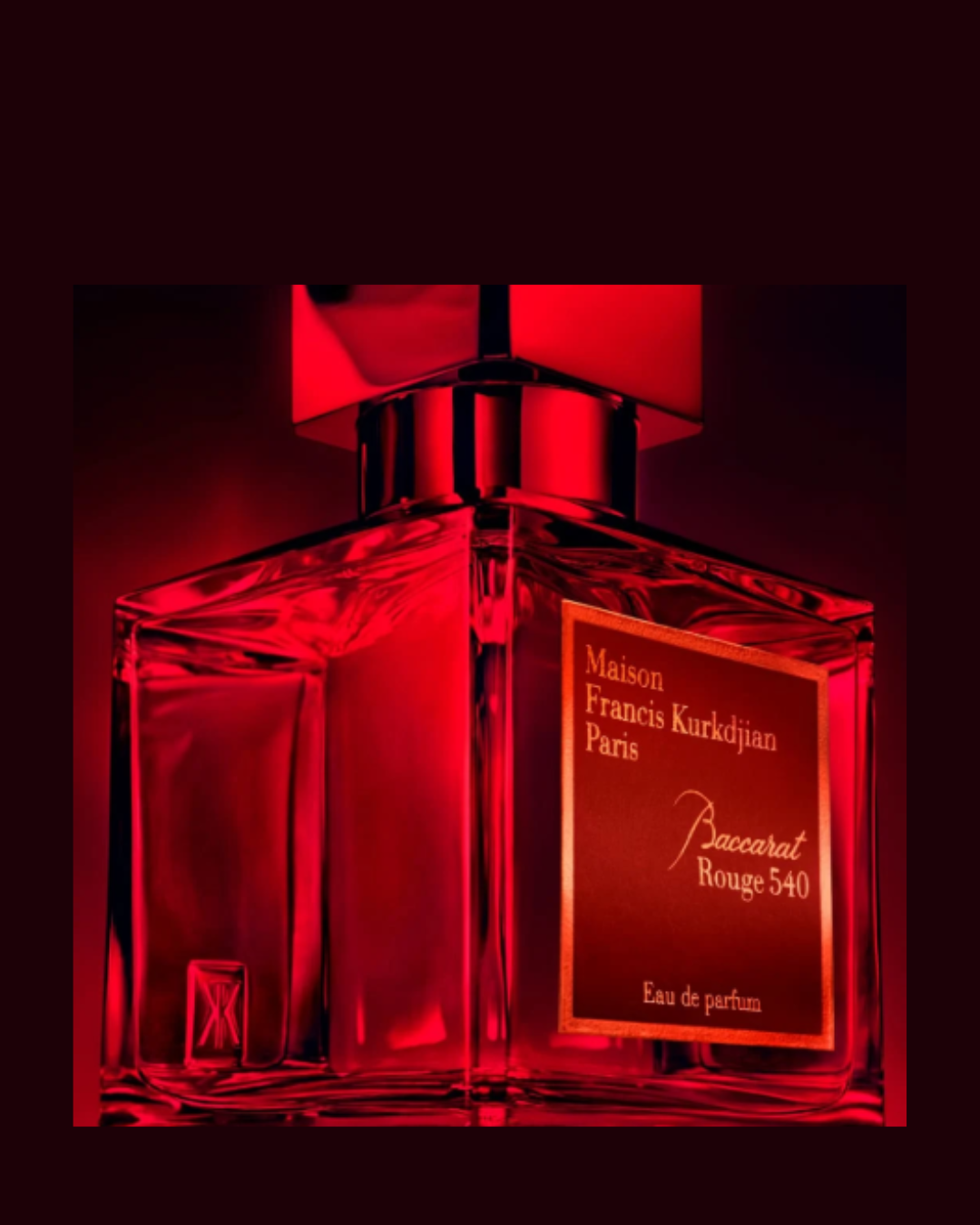 Francis Kurkdjian Baccarat Rouge 540 Perfume