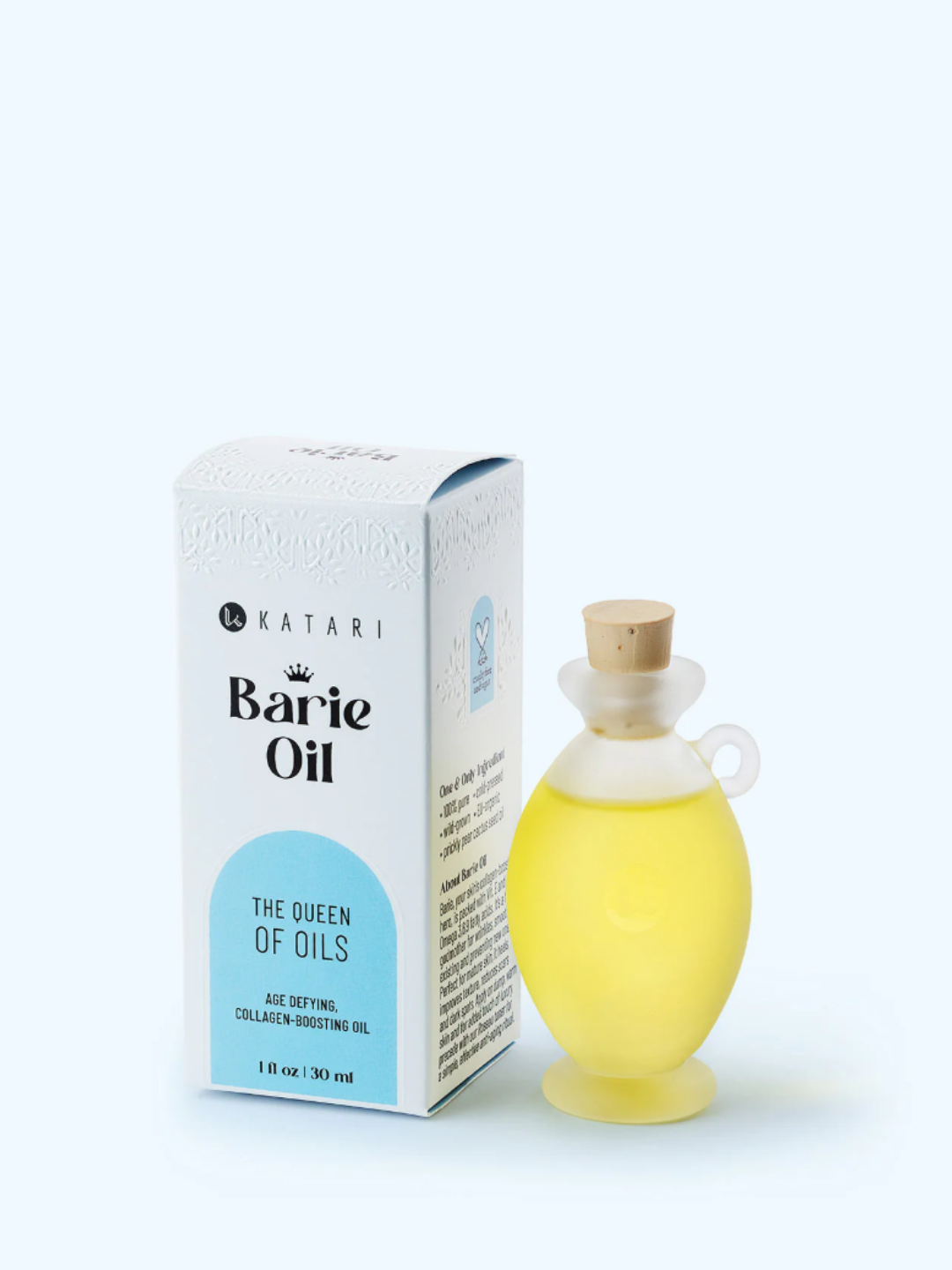 Katari Beauty Barie | Prickly Pear Cactus Seed Oil for real skin issues.