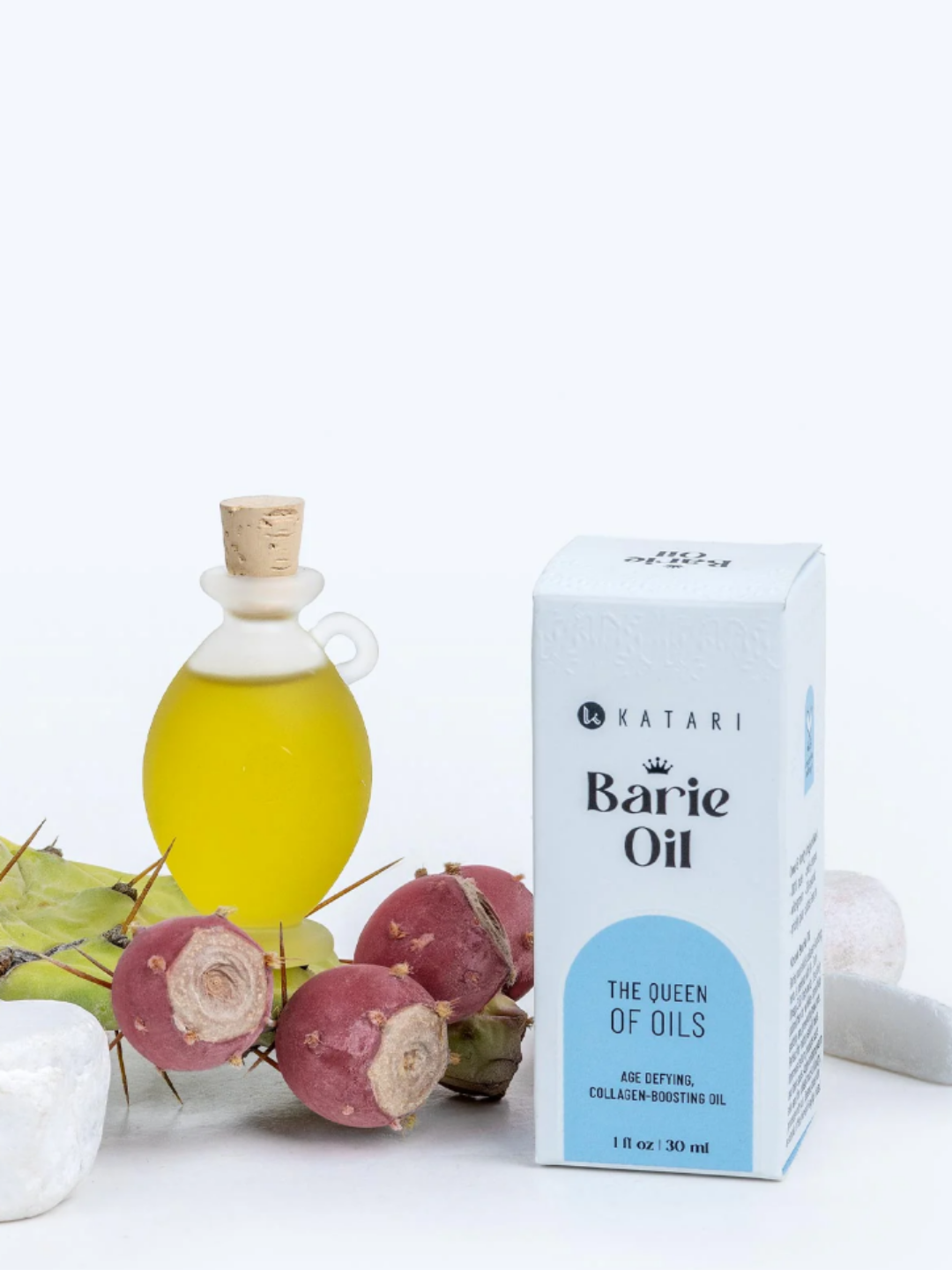 Katari Beauty Barie | Prickly Pear Cactus Seed Oil for real skin issues.