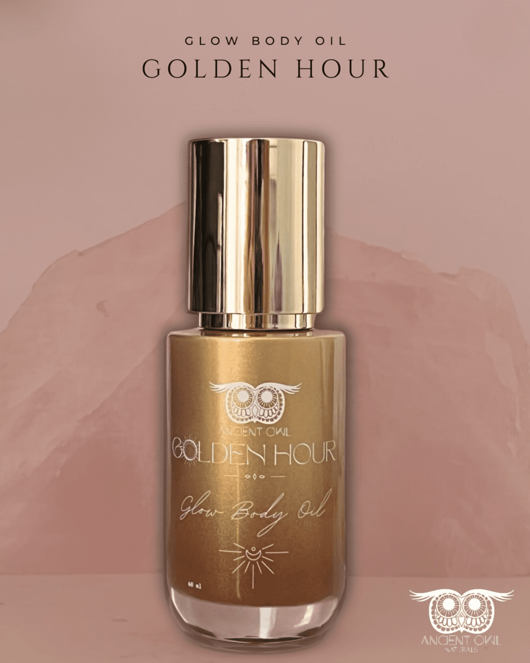 Ancient Owl Naturals Golden Hour Shimmer Body Oil