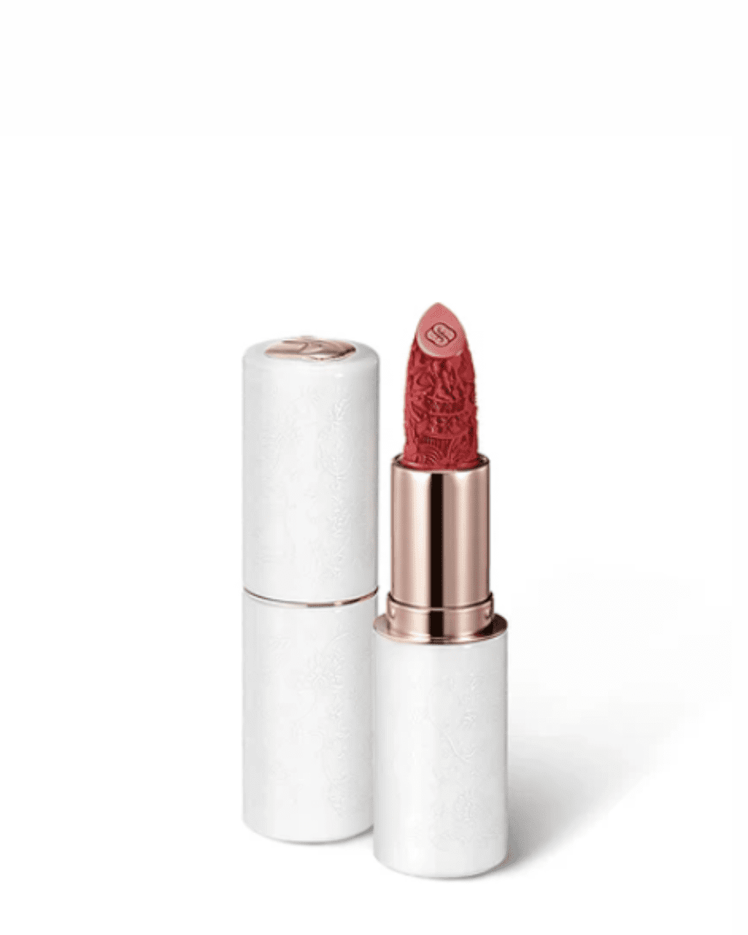 Florasis lipstick Shade: M132 Beauty Smile in Blooming Rouge tube