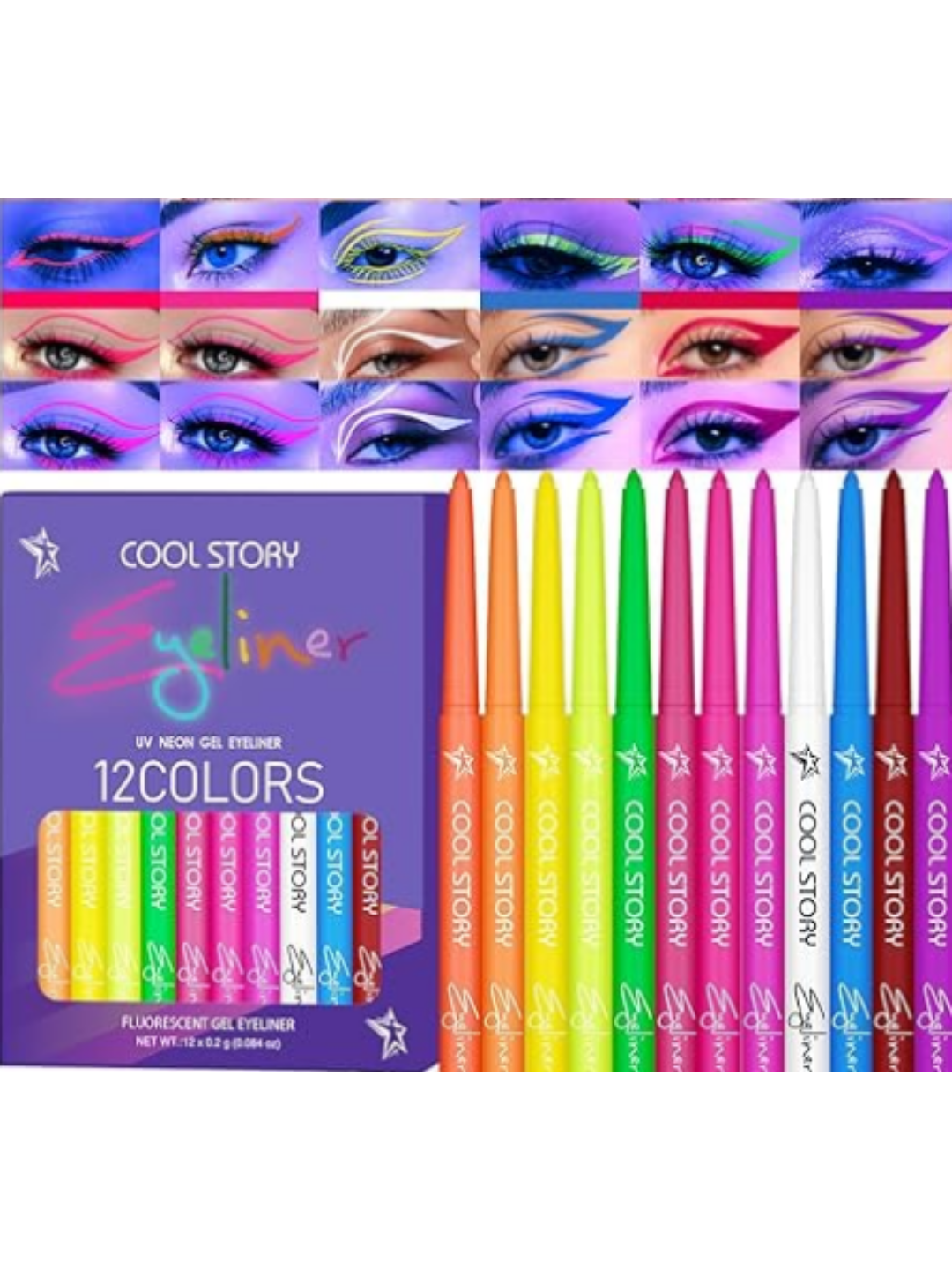 Neon Eyeliner