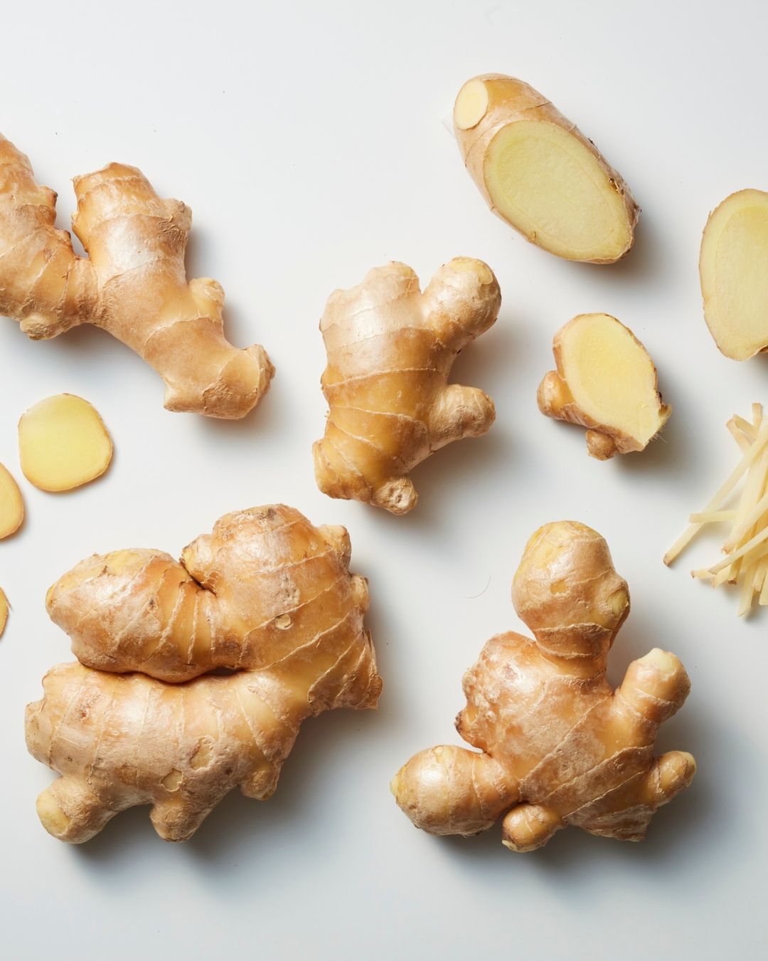 Ginger root extract featured in Red Flower’s body wash for energizing circulation.